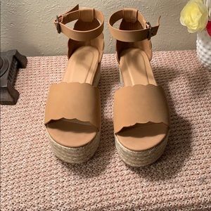 BRAND NEW SHEIN Espadrille Platform Sandals 👡